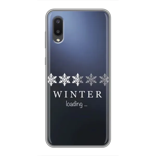 Чехол с принтом «Winter loading» для Samsung Galaxy M02 (M022) Чехол с принтом «Winter loading» для Samsung Galaxy M02 (M022)