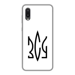Чохли для Samsung Galaxy M02 (M022) Укр. Символіка (AlphaPrint) (ЗСУ герб)