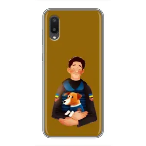Чохли з картинкою собаки Патрон для Samsung Galaxy M02 (M022) (AlphaPrint) (ЗСУ Патрон)