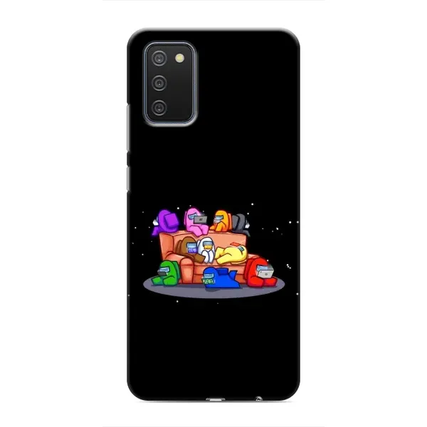 Чохол з принтом «Амонг-ас» для Samsung Galaxy M02s