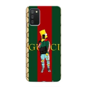Бренднові Чохли для Samsung Galaxy M02s - (PREMIUMPrint) (Барт ГУЧЧІ)