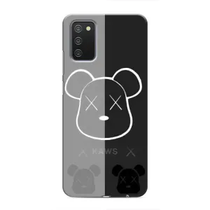 Чохли для Samsung Galaxy M02s - Bearbrick Louis Vuitton (PREMIUMPrint) (БеарБрік очі)