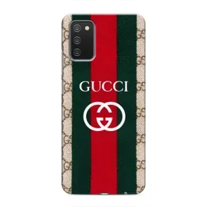 Чохли GUCCI для Самсунг Галаксі М02с (AlphaPrint) (Gucci дизайн)