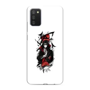 Чохли на тему: Ітачи Учіха для Samsung Galaxy M02s (AlphaPrint) (Ітачі з атрибутами)