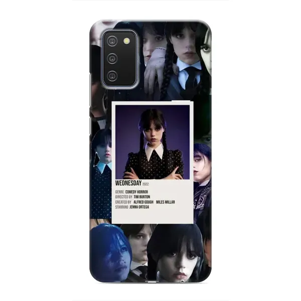 Чехол с принтом «коллаж Уэнздей» для Samsung Galaxy M02s