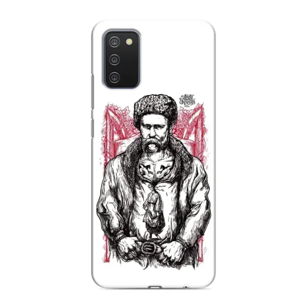 Чехол с принтом «Козак Шевченко» для Samsung Galaxy M02s
