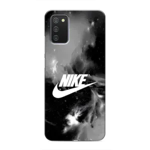 Чохол для Samsung Galaxy M02s - з принтом Найк (AlphaPrint) (Лого Найк)