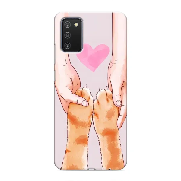 Чехол с принтом «Любовь к котикам» для Samsung Galaxy M02s Чехол с принтом «Любовь к котикам» для Samsung Galaxy M02s