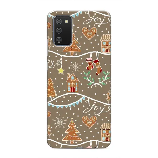 Чехол с принтом «Новогодние пряники» для Samsung Galaxy M02s Чехол с принтом «Новогодние пряники» для Samsung Galaxy M02s