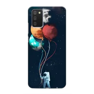 Космічні Чохли для Самсунг Галаксі М02с (VPrint) (Планети кульки)