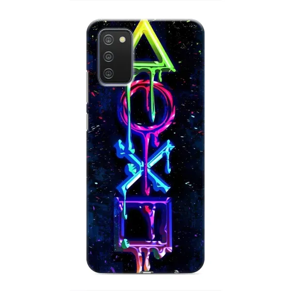 Чохол з принтом «Pleystation лого» для Samsung Galaxy M02s