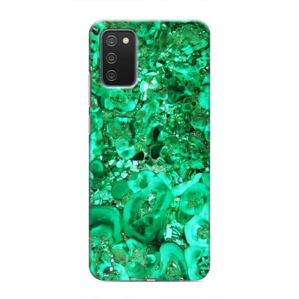 Чехол с принтом «Салатный Мрамор» для Samsung Galaxy M02s