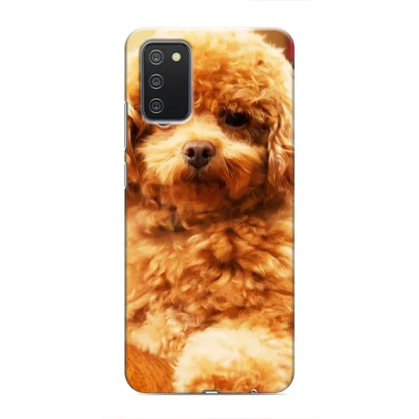 Чехол с принтом «Щенок Бишон» для Samsung Galaxy M02s