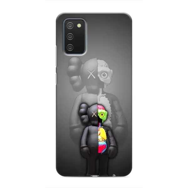 Чохол з принтом «Тіло Bearbrick» для Samsung Galaxy M02s