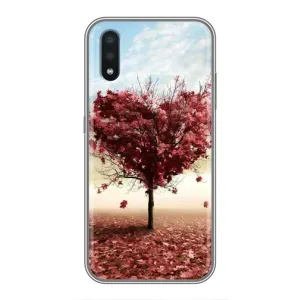 Чехлы для любимой на Самсунг Ґелексі М10 (VPrint) (Дерево серце)