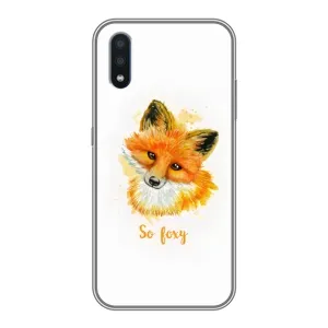 Чохли з картинкою Лисичка для Samsung Galaxy M10 (M105) (VPrint) (Дівчинка Лиса)