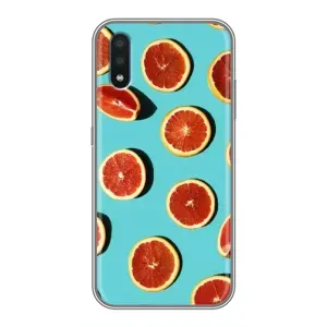 Чохли з фруктами для Samsung Galaxy M10 (M105) (VPrint) (Грейпфрут)