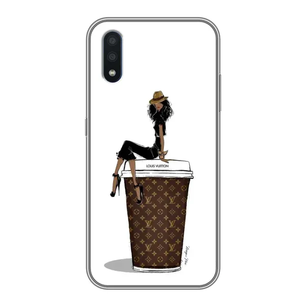 Чехол с принтом «кофе LOUIS VUITTON» для Samsung Galaxy M10 (M105)