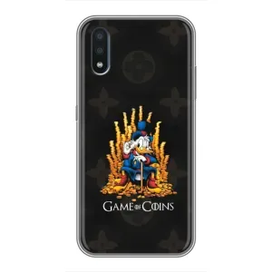 Чехли для Samsung Galaxy M10 (M105) - Скрудж МакДак Louis Vuitton (PREMIUMPrint) (Король грошей)