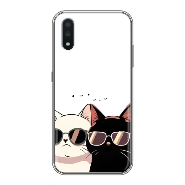 Чохол з принтом «Коти в окулярах» для Samsung Galaxy M10 (M105) Чохол з принтом «Коти в окулярах» для Samsung Galaxy M10 (M105)