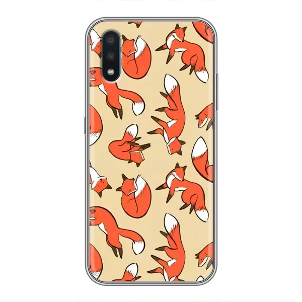Чохол з принтом «Лисички» для Samsung Galaxy M10 (M105)