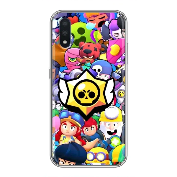 Чехол с принтом «Лого Brawl Stars» для Samsung Galaxy M10 (M105)