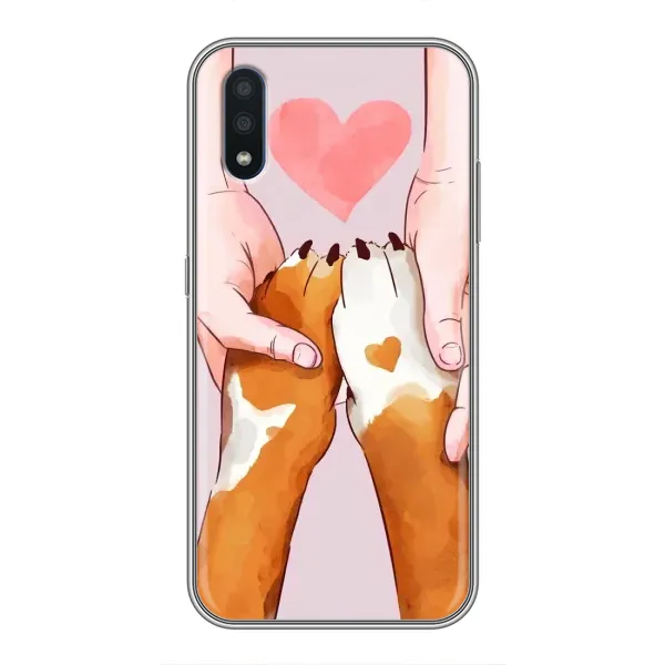 Чехол с принтом «Любовь к собакам» для Samsung Galaxy M10 (M105)