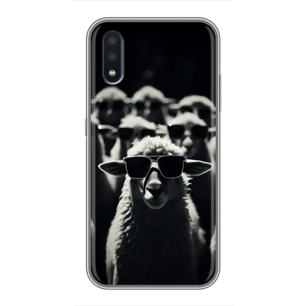 Чехол с принтом «Овечка в очках» для Samsung Galaxy M10 (M105) Чехол с принтом «Овечка в очках» для Samsung Galaxy M10 (M105)