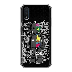 Чохли для Samsung Galaxy M10 (M105) - Bearbrick Louis Vuitton (PREMIUMPrint) (Стиль Bearbrick)