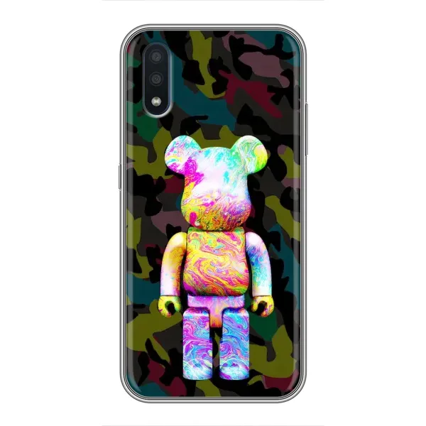 Чохол з принтом «Яскравий Bearbrick» для Samsung Galaxy M10 (M105)