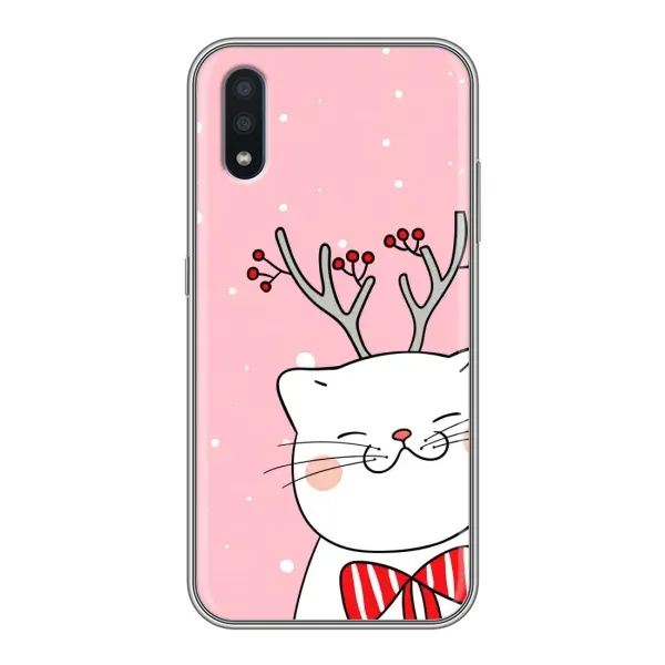 Чехол с принтом «Зимний кот» для Samsung Galaxy M10 (M105) Чехол с принтом «Зимний кот» для Samsung Galaxy M10 (M105)