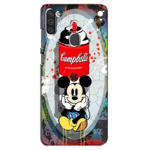 Чехол Disney Mouse Samsung Galaxy M11 (PREMIUMPrint) (Американский Маус)