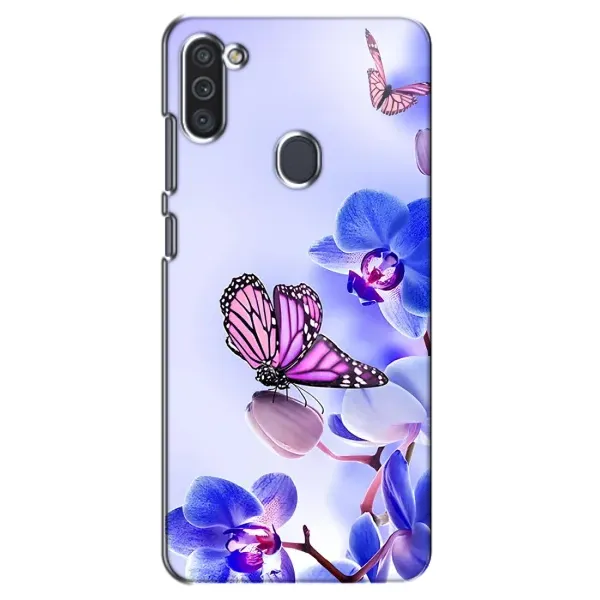 Чехол с принтом «Бабочка на цветочке» для Samsung Galaxy M11