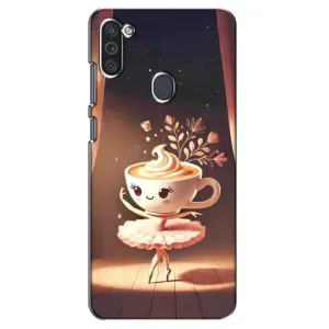 Чехол с мемом Тралалело тралала на Samsung Galaxy M11 (Балерина капучина)