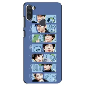 Чехлы BTS для Samsung Galaxy M11 (AlphaPrint) (Bangtan)