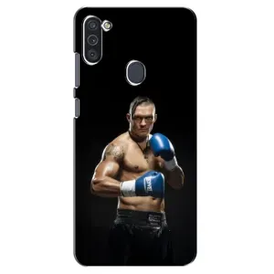 Чехол с картинкой Александр Усик для Samsung Galaxy M11 (Боксер Усик)