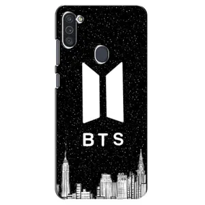 Чехлы BTS для Samsung Galaxy M11 (AlphaPrint) (БТС Лого)