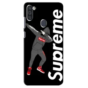 Чехол для Samsung Galaxy M11 с картинкой Supreme (AlphaPrint) (Деб Суприм)