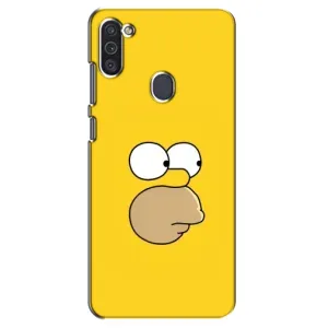 Чехол с Симпсонами для Samsung Galaxy M11 (VPrint) (Гомер)