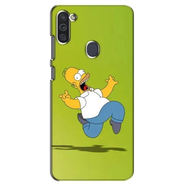 Чехол с принтом «Гомер Симпсон» для Samsung Galaxy M11