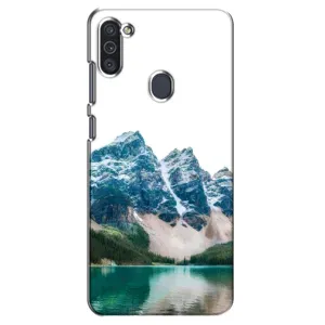 Силиконовый чехол с КАРТИНКАМИ лето для Samsung Galaxy M11 (AlphaPrint) (Гори)