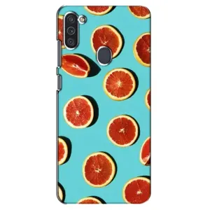 Чехлы с Фруктами для Samsung Galaxy M11 (VPrint) (Грейпфрут)
