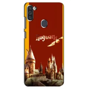 Чехлы с Гарри Поттером для Samsung Galaxy M11 (AlphaPrint) (Hogwarts)