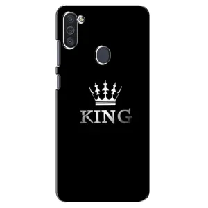 Чехол с Короной Самсунг М11 - (AlphaPrint) (KING)
