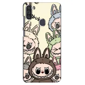Чохол з Лабубу на Samsung Galaxy M11 (Золота мавпа Bored Ape)