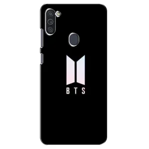 Чехлы BTS для Samsung Galaxy M11 (AlphaPrint) (Лого BTS)