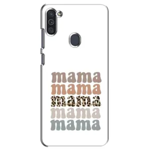 Чохли для мами на Samsung Galaxy M11 (Текстовий колаж мама)