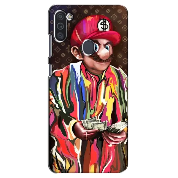 Чехол с принтом «Mario LV» для Samsung Galaxy M11