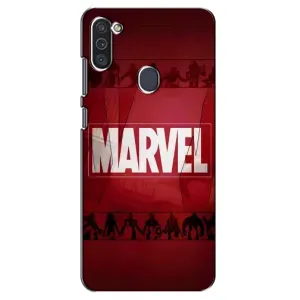 Чехол МАРВЕЛ для Самсунг М11 (AlphaPrint) (MARVEL)