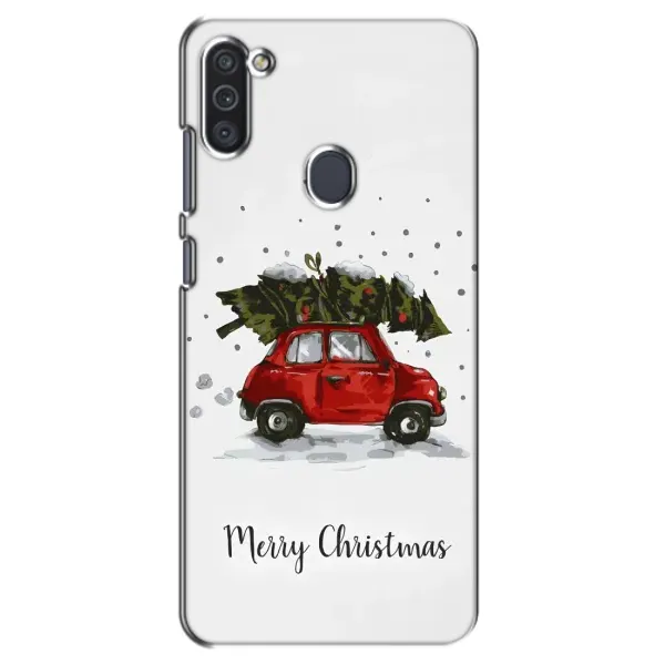 Чехол с принтом «Машина с елкой» для Samsung Galaxy M11
